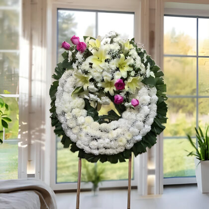 Corona Para Difuntos ‟Gracia Celestial”