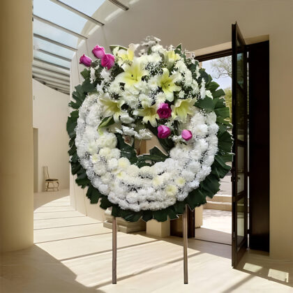 Corona Para Difuntos ‟Gracia Celestial II”