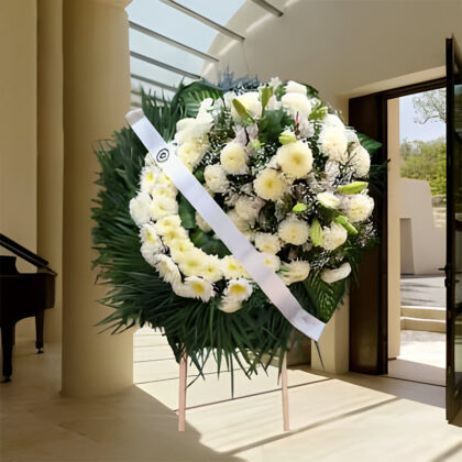 Corona Fúnebre ‟Amor Eterno”